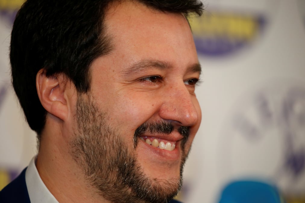 Italie: salvini, chef de la ligue, pret a affronter bruxelles