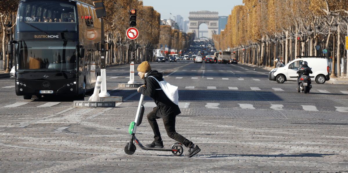La trottinette electrique desormais regie par le code de la route
