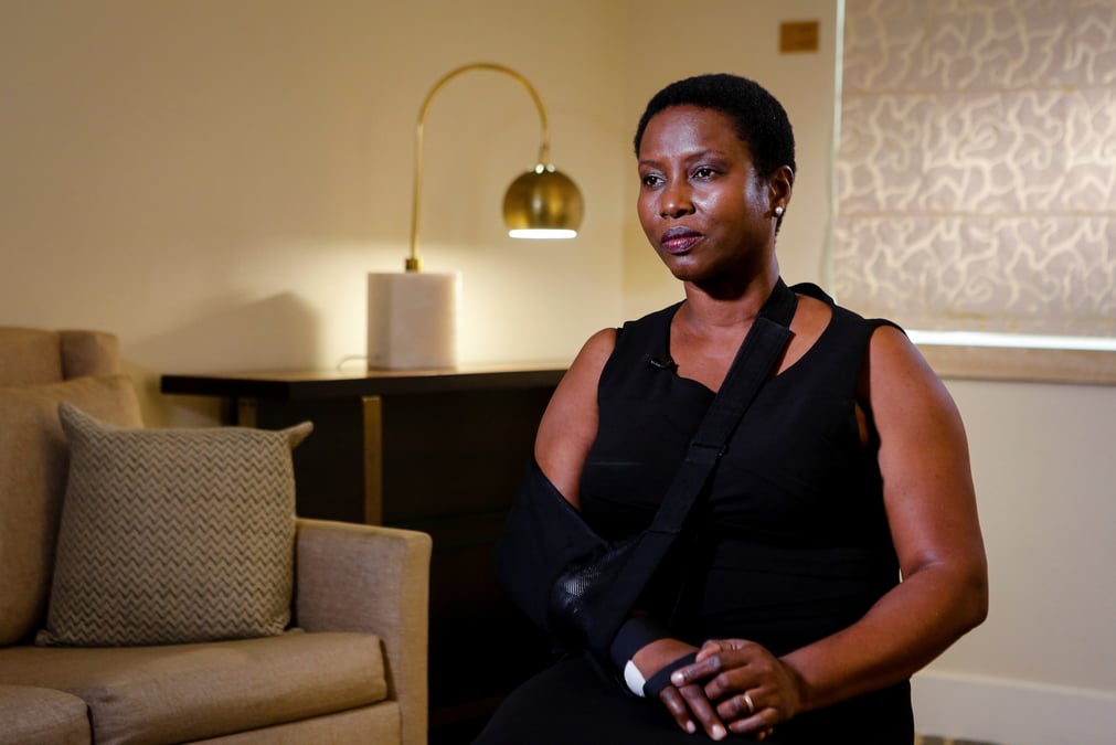 L'ancienne premiere dame d'haiti, martine moise