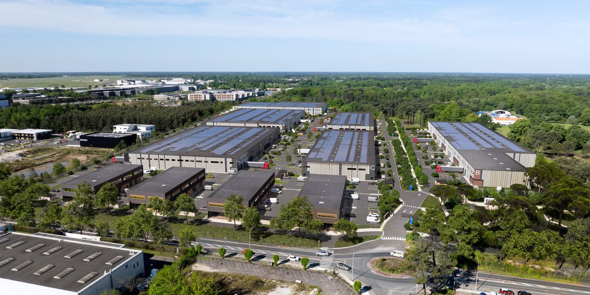Tous les bâtiments doivent être livrés d'ici l'été 2026. Ils proposeront 69 000 m2 de locaux d'activités et industriels au Haillan, au sein de Bordeaux Aéroparc.