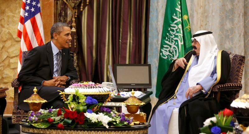 Barack Obama reçu par le roi Abdallah d'Arabie saoudite