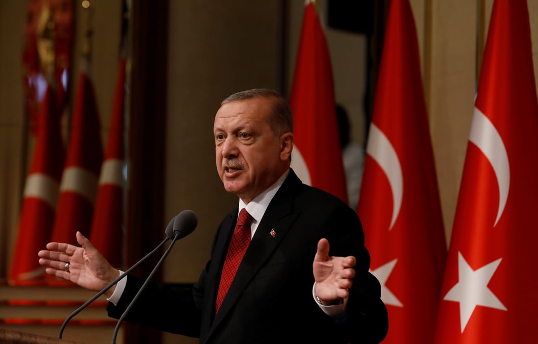 Erdogan appelle les turcs a acheter de la livre
