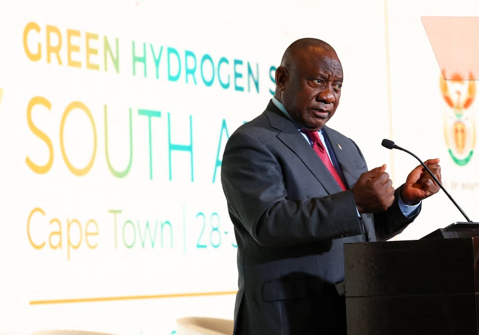Photo d'archives: l'afrique du sud accueille au cap le premier sommet sur l'hydrogene vert