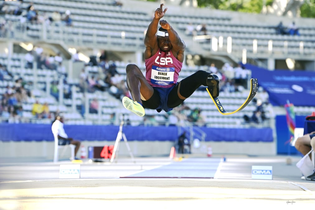 Saut en Longueur Masculin T64 CH du Monde de Para Athlétisme.