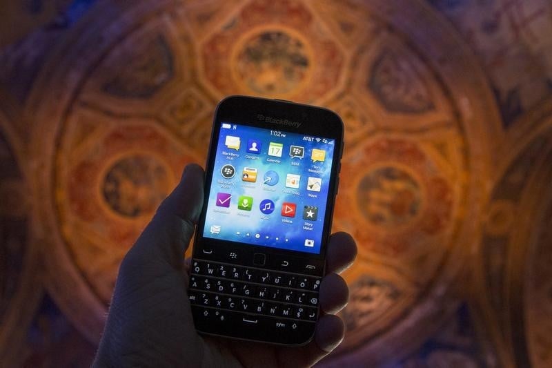 Mise a jour logicielle de blackberry