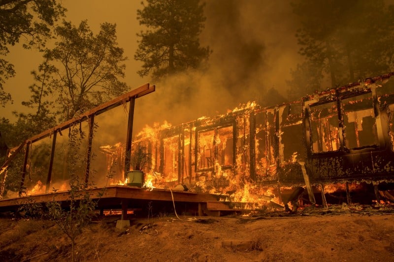 Nouvel incendie dans le nord de la californie
