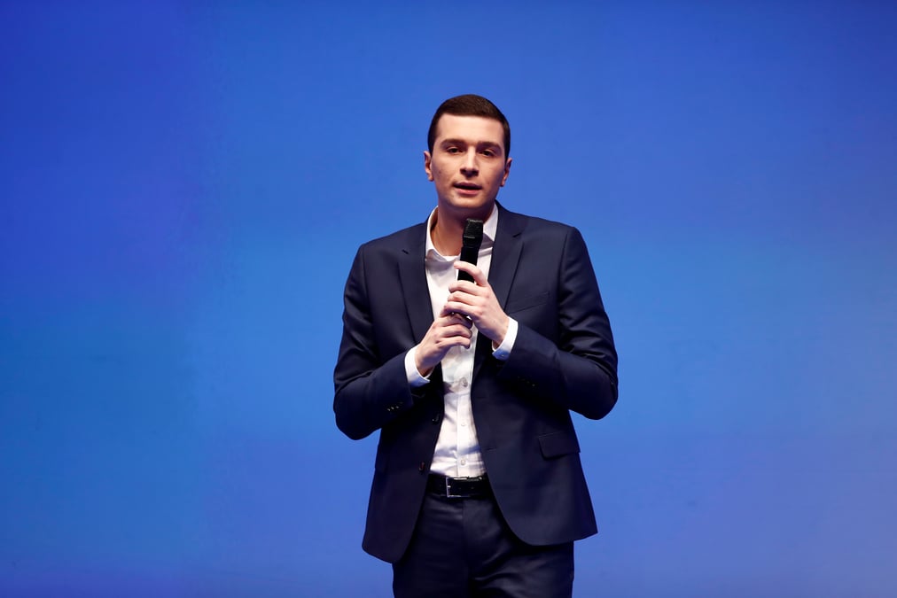 Bardella, bon eleve du rn promu au premier rang