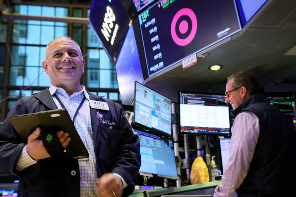 Des traders a la bourse de new york