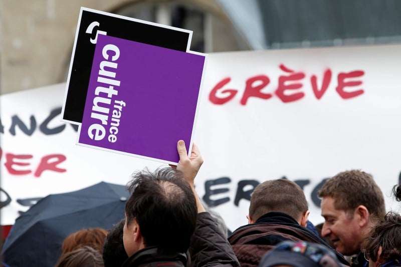 La greve va se poursuivre jeudi a radio france