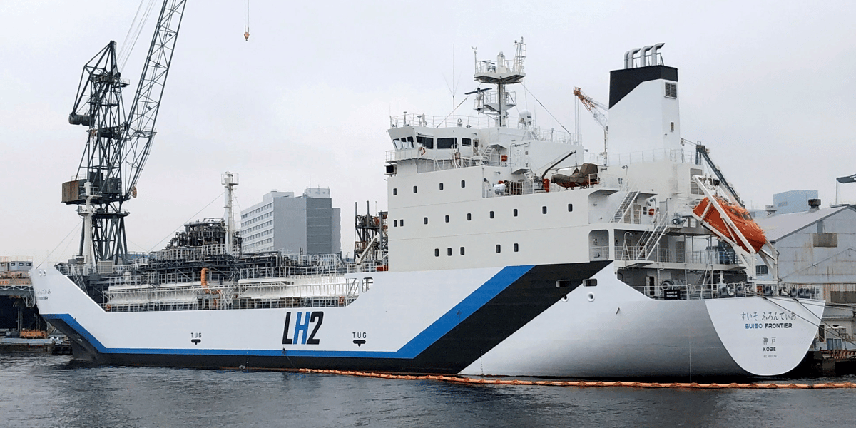 Transport hydrogène liquide par bateau