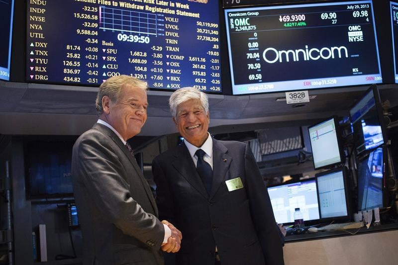 Omnicom et Publicis boucleront leur fusion à la mi-2014