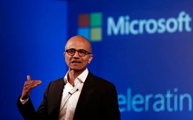 Le PDG de Microsoft a gagné 84,3 millions de dollars en un an