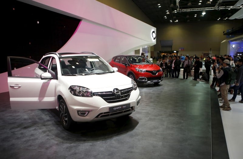 Les ventes de renault samsung bondissent de 86,5% en avril en coree du sud