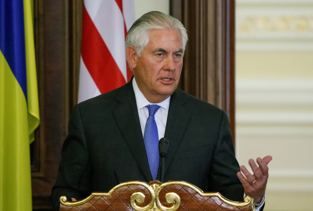 A moscou de faire un 1er pas vers la paix en ukraine, selon tillerson