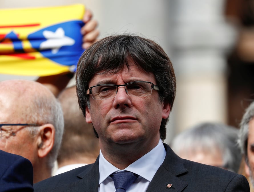Carles puigdemont dit ne pas craindre d'etre arrete