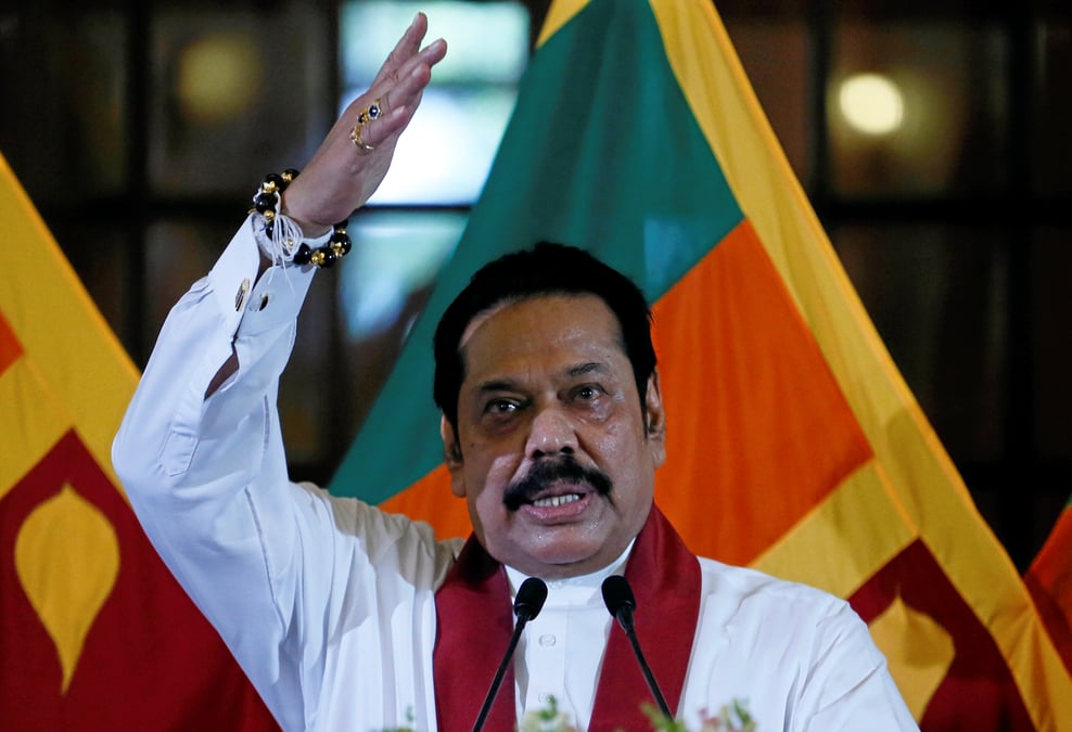 Sri lanka: vote de defiance contre le nouveau premier ministre