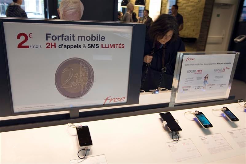 La 4G également comprise dans le forfait à 2 euros de Free