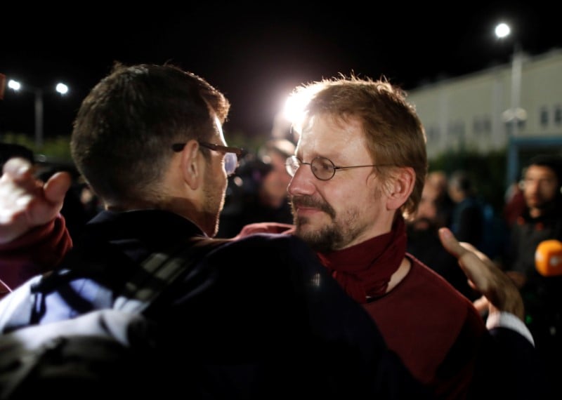 Berlin salue la liberation d'un militant allemand par ankara