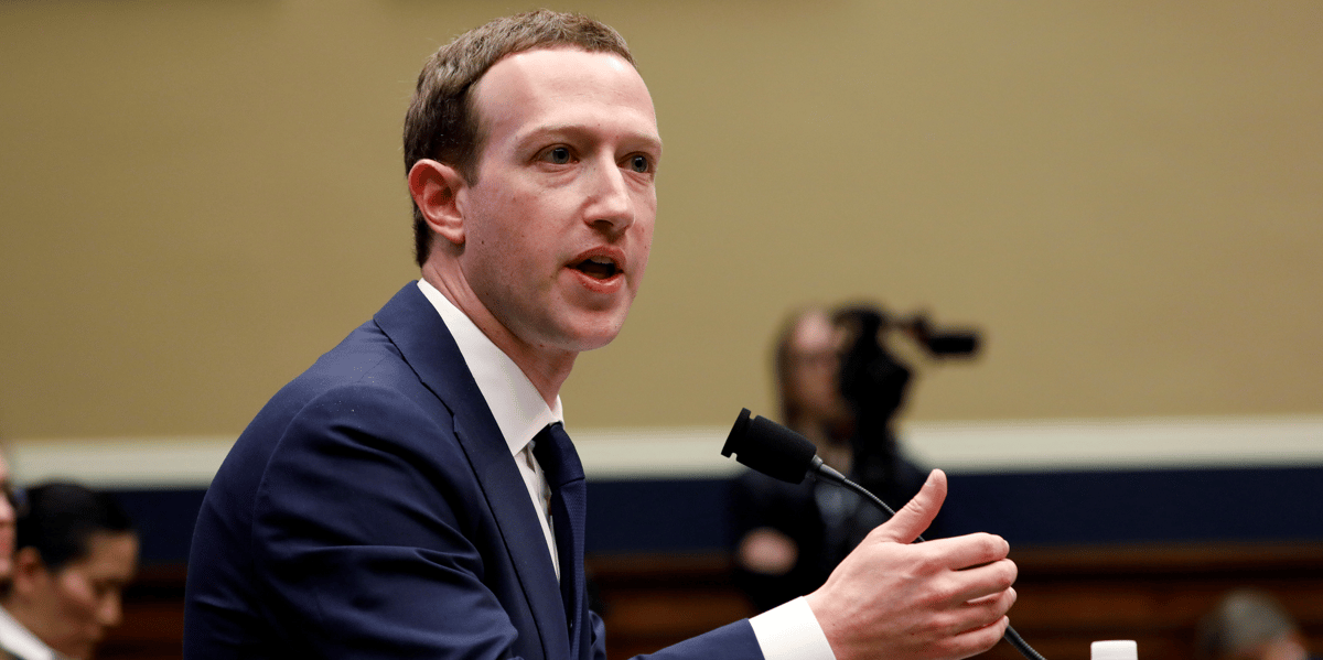 Mark Zuckerberg lors d'une précédente réunion au Congrès.