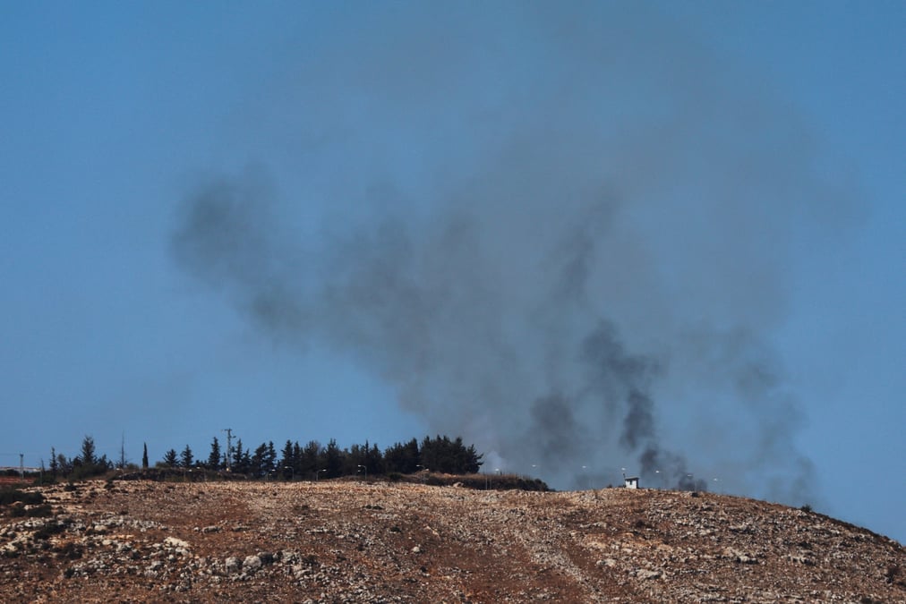 La frontiere entre israel et le liban