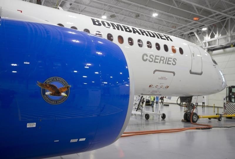 Bombardier va inscrire dans ses comptes une lourde charge de depreciation 