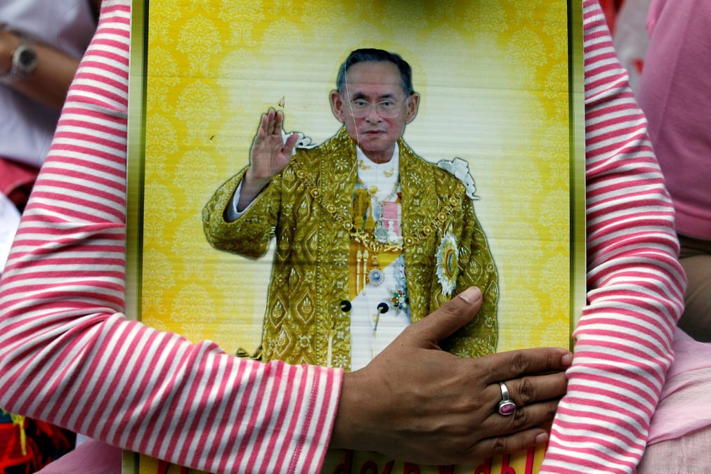 Le roi de thailande mort a l'age de 88 ans