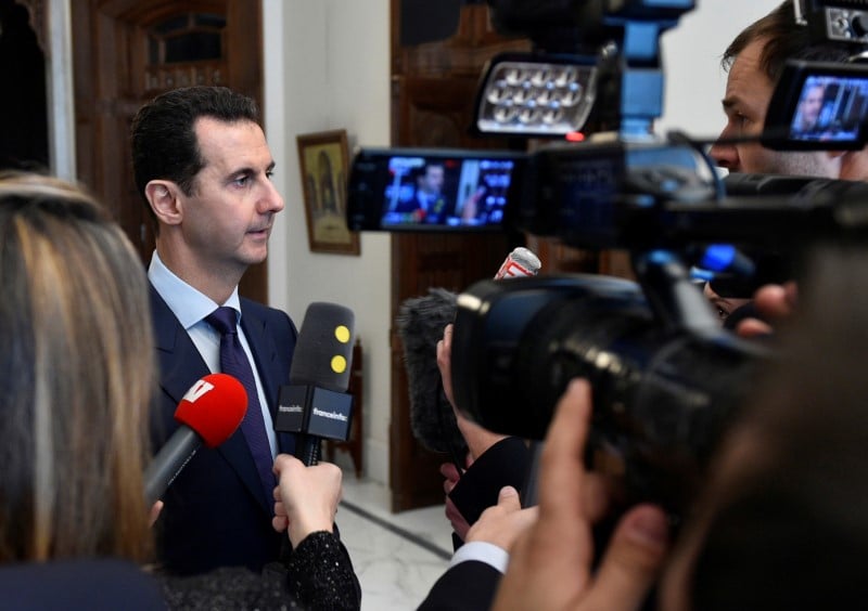 Assad veut qu'astana serve la "reconciliation" en syrie
