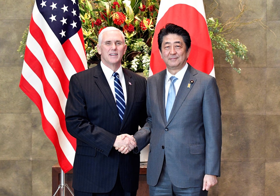 Pence menace pyongyang