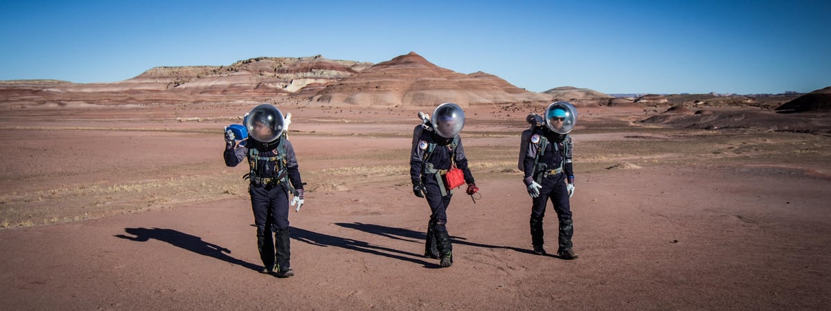 Simulation d'expédition sur Mars