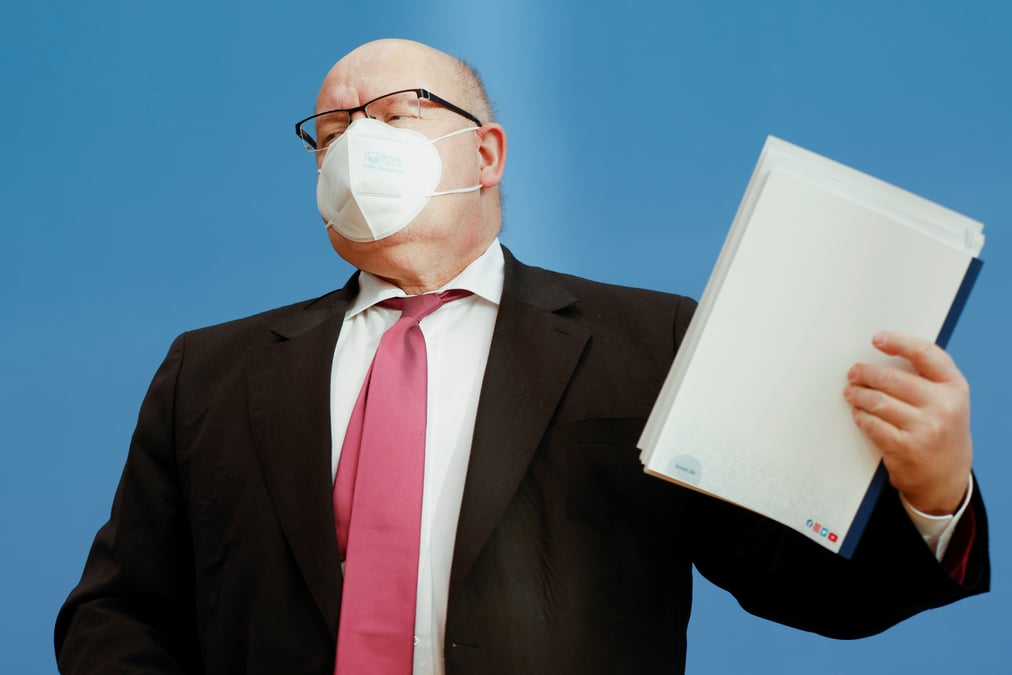 L'allemagne discute avec la russie d'un projet "vert" d'hydrogene, dit altmaier
