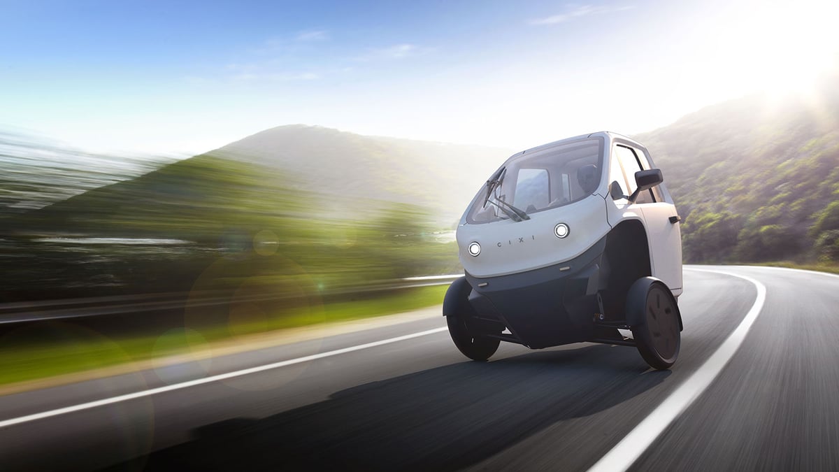 Une première série de 1.500 véhicules hybrides actifs, à mi-chemin entre le vélo cargo et la voiture, sera lancée en 2026 par l'annécien Cixi.