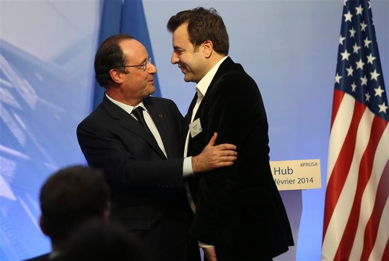 François Hollande se réconcilie avec les "pigeons" de Californie