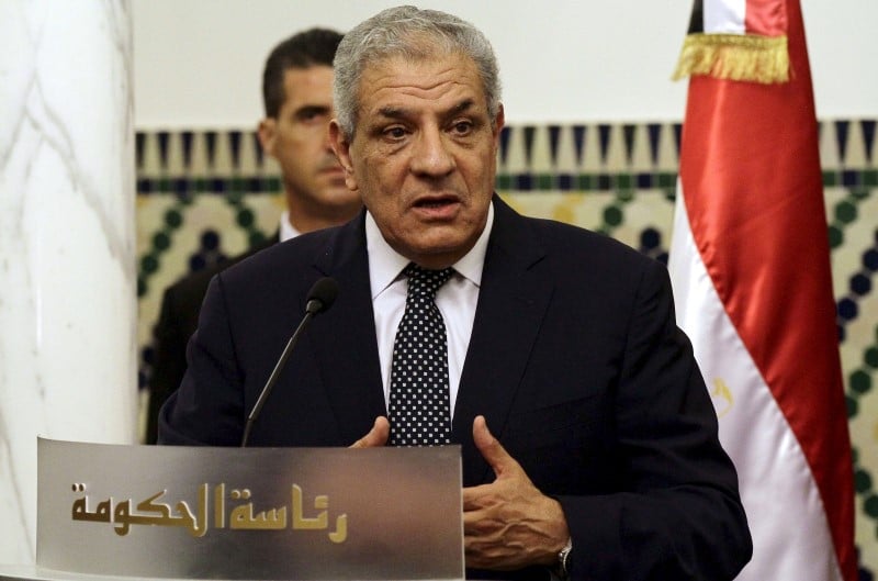Le gouvernement egyptien a demissionne