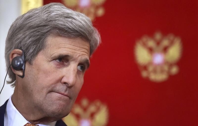La visite de kerry a moscou laisse sceptique a washington