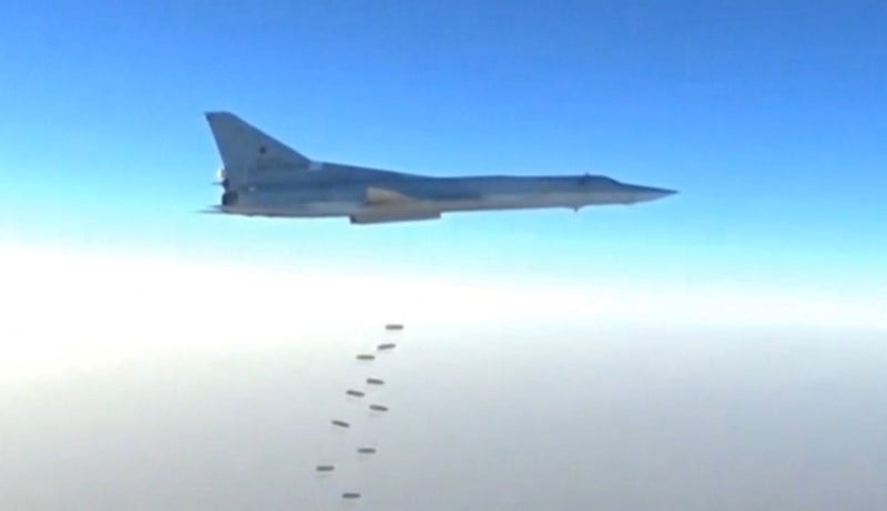 Raids de bombardiers russes a partir d'une base en iran