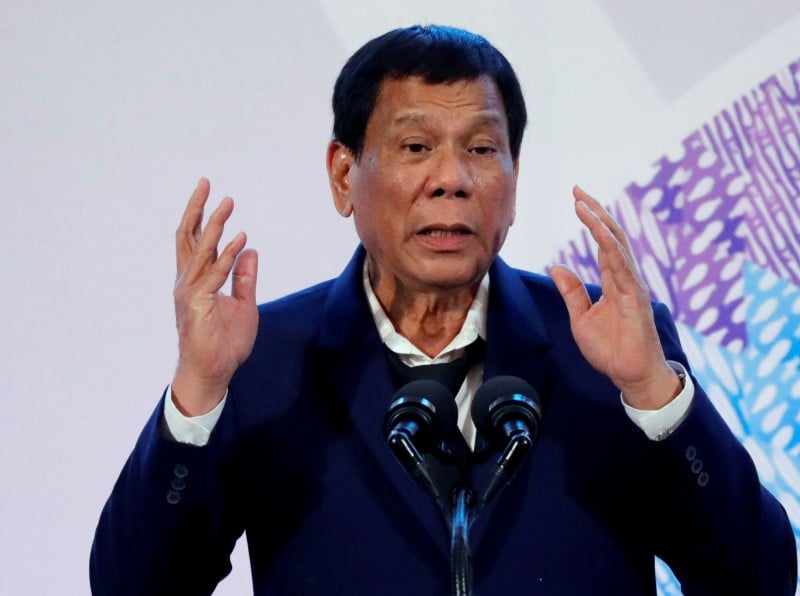 La cpi n'a pas autorite pour me juger, dit duterte (philippines)