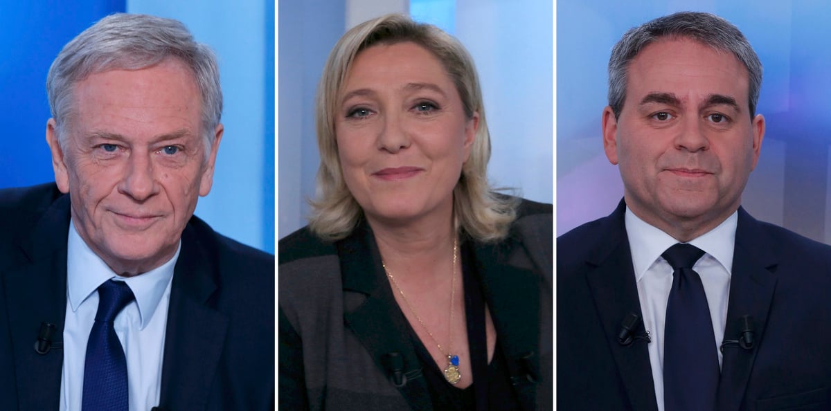 Xavier bertrand  (lr) se pose en  candidat du rassemblement face au fn