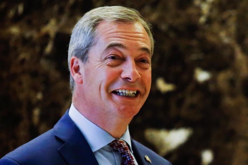 Nigel farage ne representera pas la grande-bretagne aux etats-unis