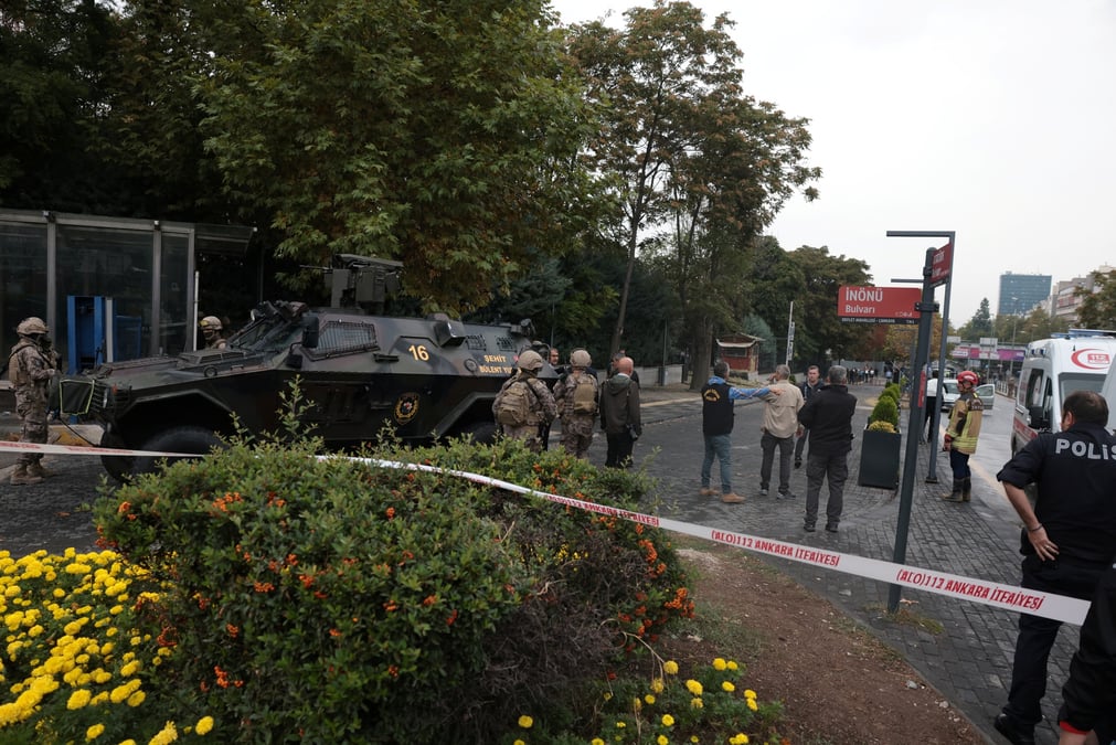 Un perimetre de securite a ankara