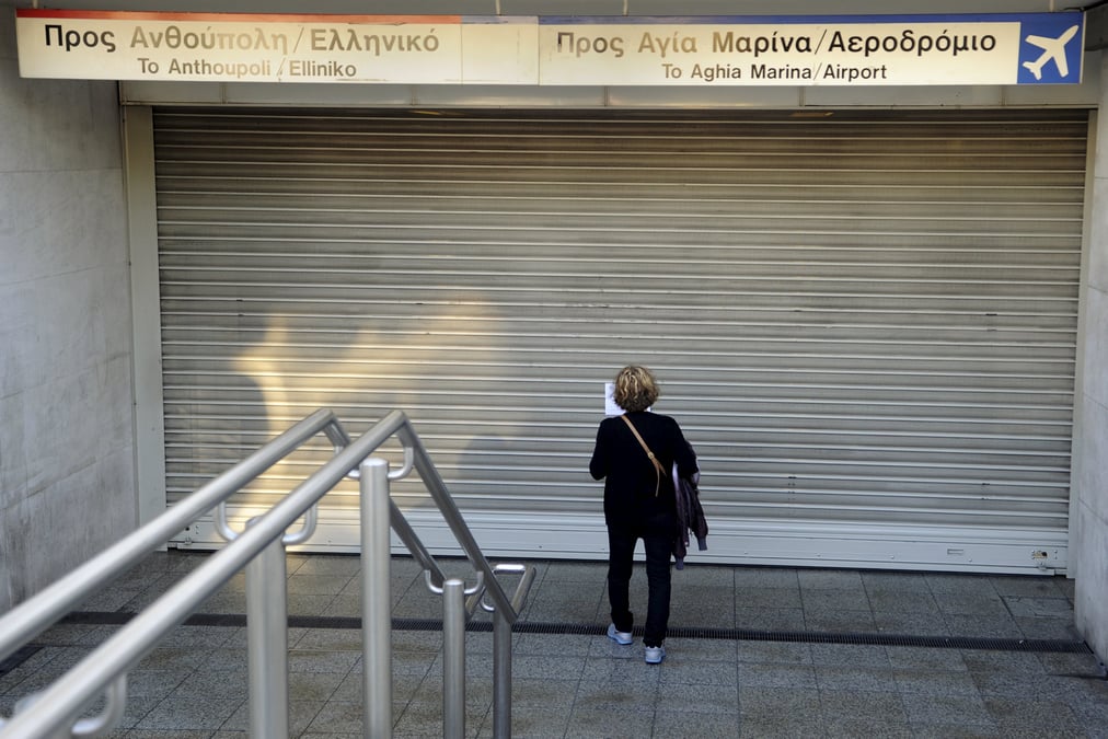 Greve generale en grece