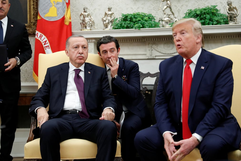 Trump evoque la deception des turcs apres les declarations de macron sur l'otan