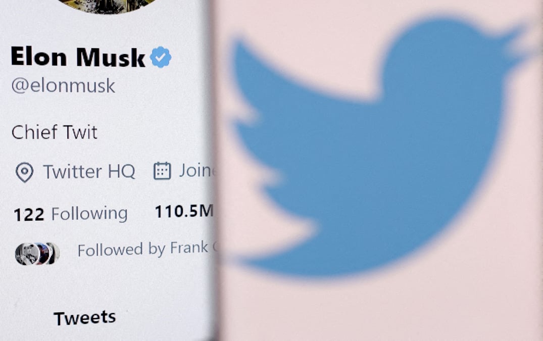 Photo d'archives illustrant le logo de twitter