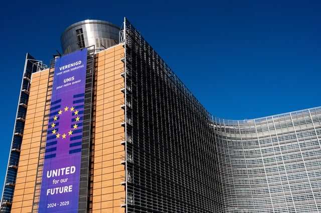 Le siège de la Commission européenne à Bruxelles.