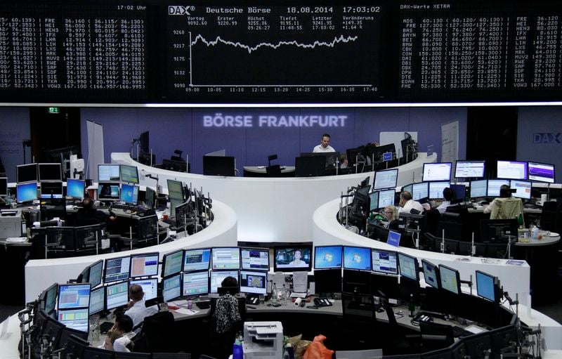 Rebond des Bourses européennes avec les "progrès" sur l'Ukraine