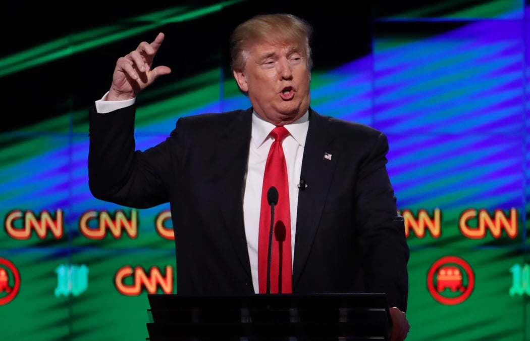 Trump cogne sur cnn, qui deplore son comportement "pueril"