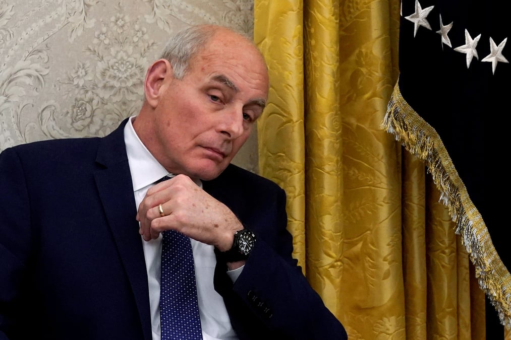 John kelly sur le point de quitter la maison blanche
