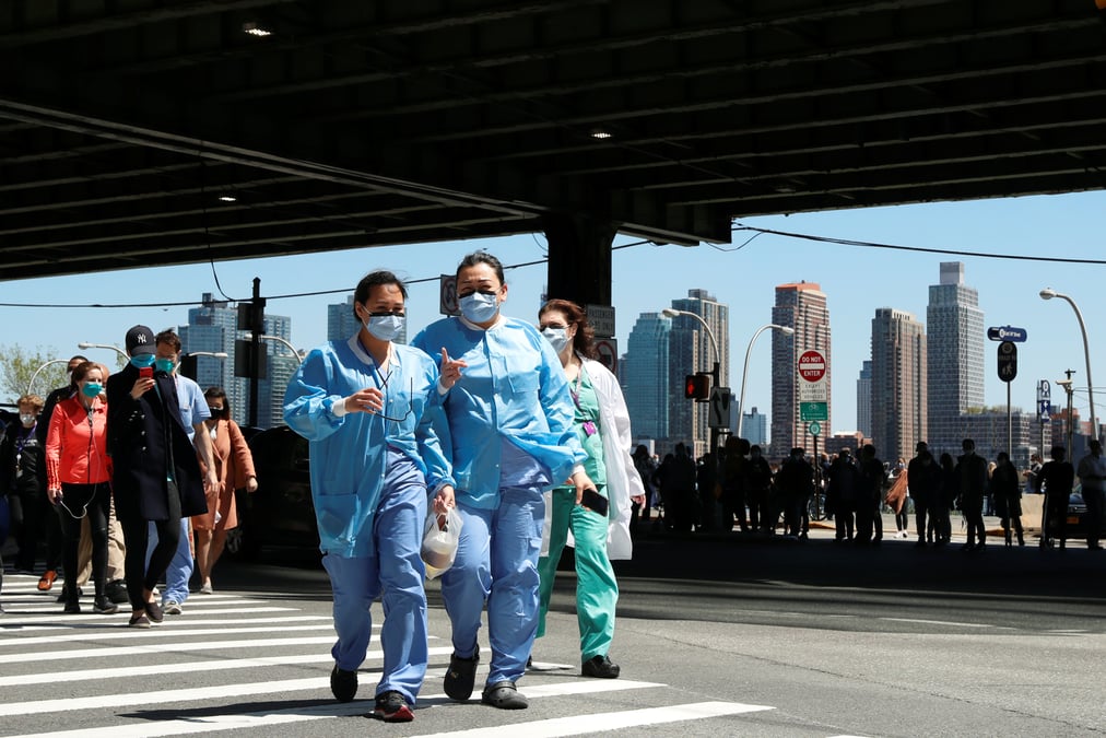 Coronavirus: les usa depassent le million de cas, selon un decompte reuters