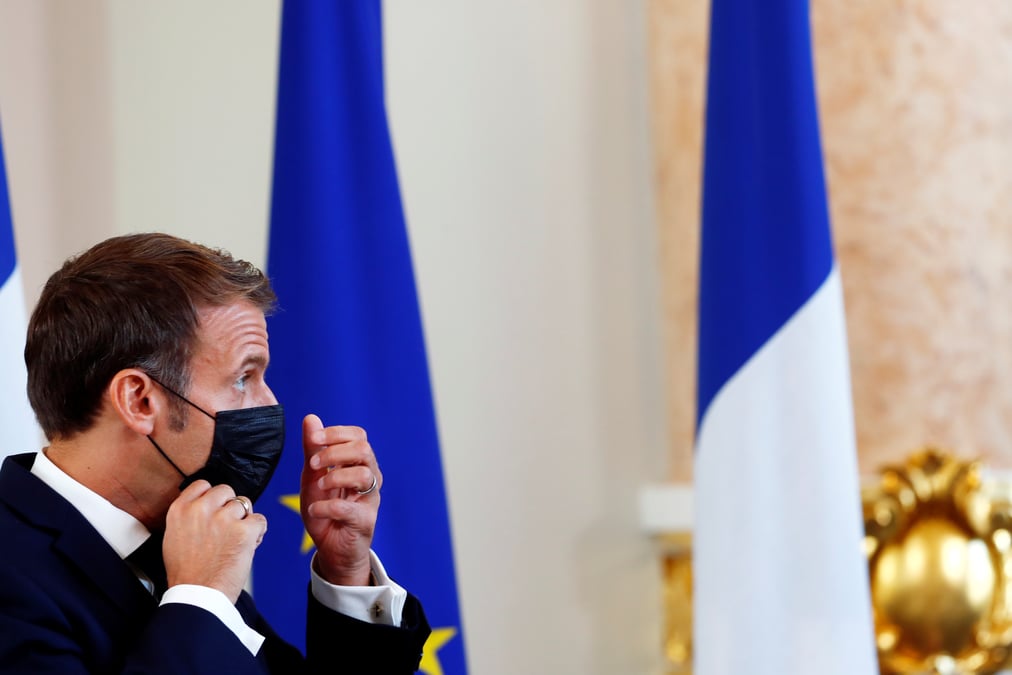Haut-karabakh: macron juge les declarations turques "inconsiderees et dangereuses"