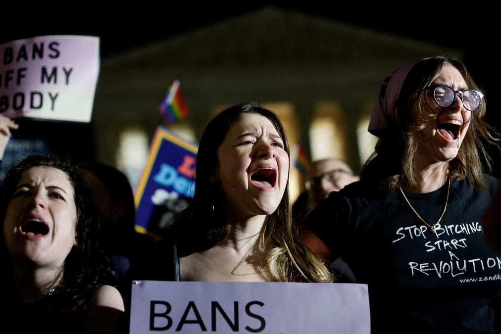 Etats-unis: manifestations autour de la decision potentielle de la cour supreme sur l'avortement
