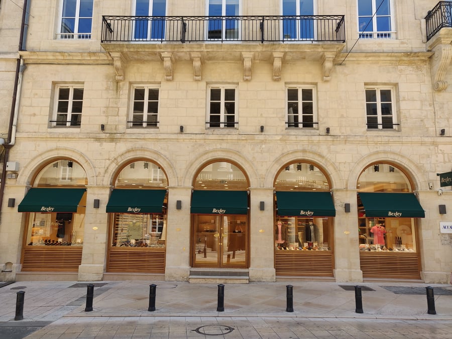 Une boutique Bexley, ici à Bordeaux.